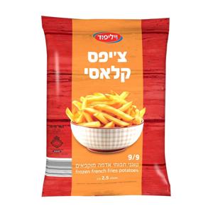 ציפס קפוא קלאסי 2.5ק"ג
