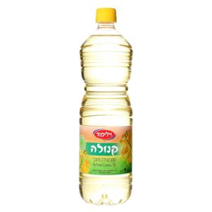 שמן קנולה מזוכך 1ליטר