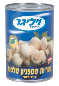 פטריות שלמות ויליגר – קופסה בגודל ZO8