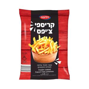 ציפס קפוא קריספי 2.5ק"ג