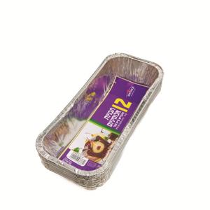 תבנית אלומיניום R15 (אינגליש קצר) ארוז 12 יח'
