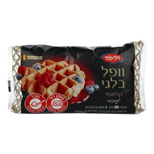 וופל בלגי קלאסי מוקפא 220גרם