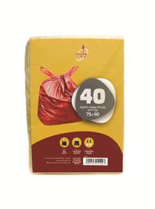 אשפה קרם+ידית 40 יח