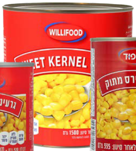 גרעיני תירס מתוק 520גרם