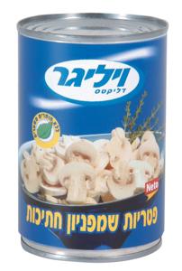 פטריות חתוכות 290 גרם