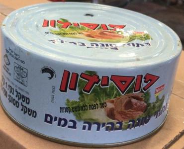 טונה פוסידון במים 1 ק״ג